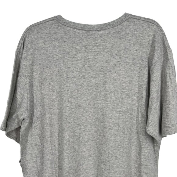 Ralph Lauren Polo Bear Ice Skates Skirt Flag Gray Sleep Shirt Size Medium NWT - Picture 4 of 10